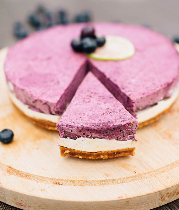 Raw Blueberry Lime Cake – prajitura afine lime – Greenlicious Oradea (7)