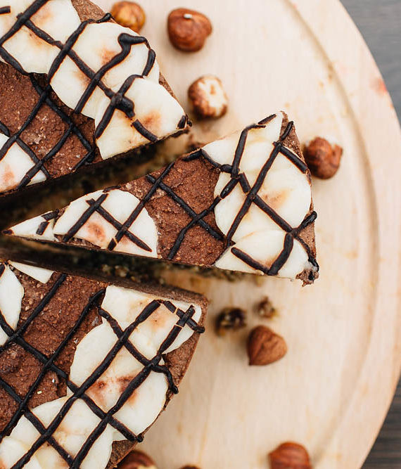 Raw Nutella Banana Cake – prajitura nutella banana – Greenlicious Oradea (5)