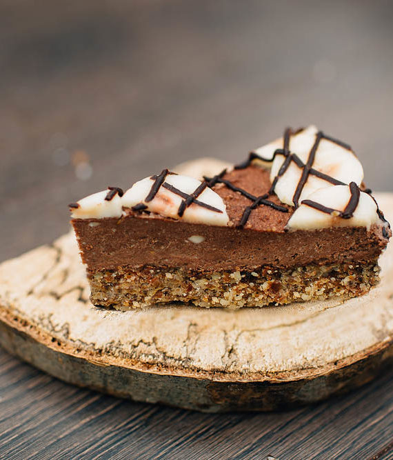 Raw Nutella Banana Cake – prajitura nutella banana – Greenlicious Oradea (6)