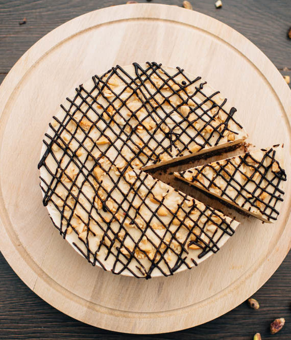 Raw Snickers Cake – prajitura snickers – Greenlicious Oradea (4)